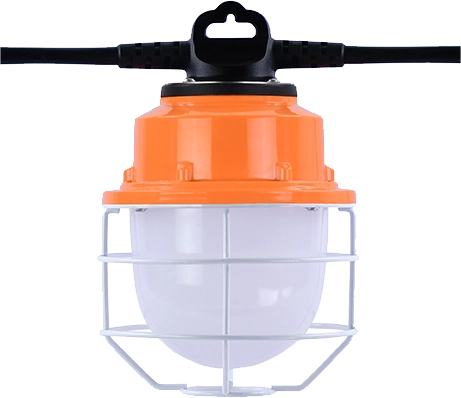 Temporary Work Industrial String Lights for Construction
