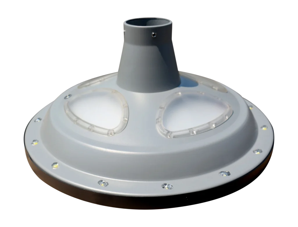 High-Efficiency Solar Powered Parking Lot Lights