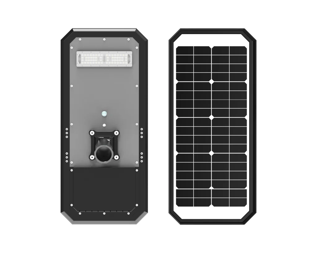 Horizontal LED All in One Solar Street Lights