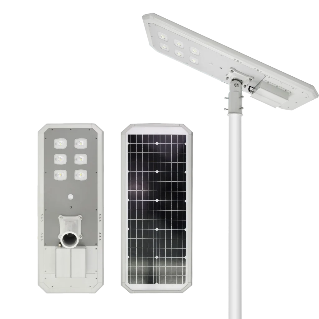 Post Top Hub LED All-in-One Solar Street Light