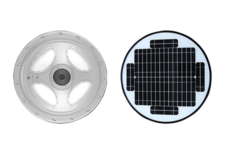 High-Efficiency Solar Powered Parking Lot Lights