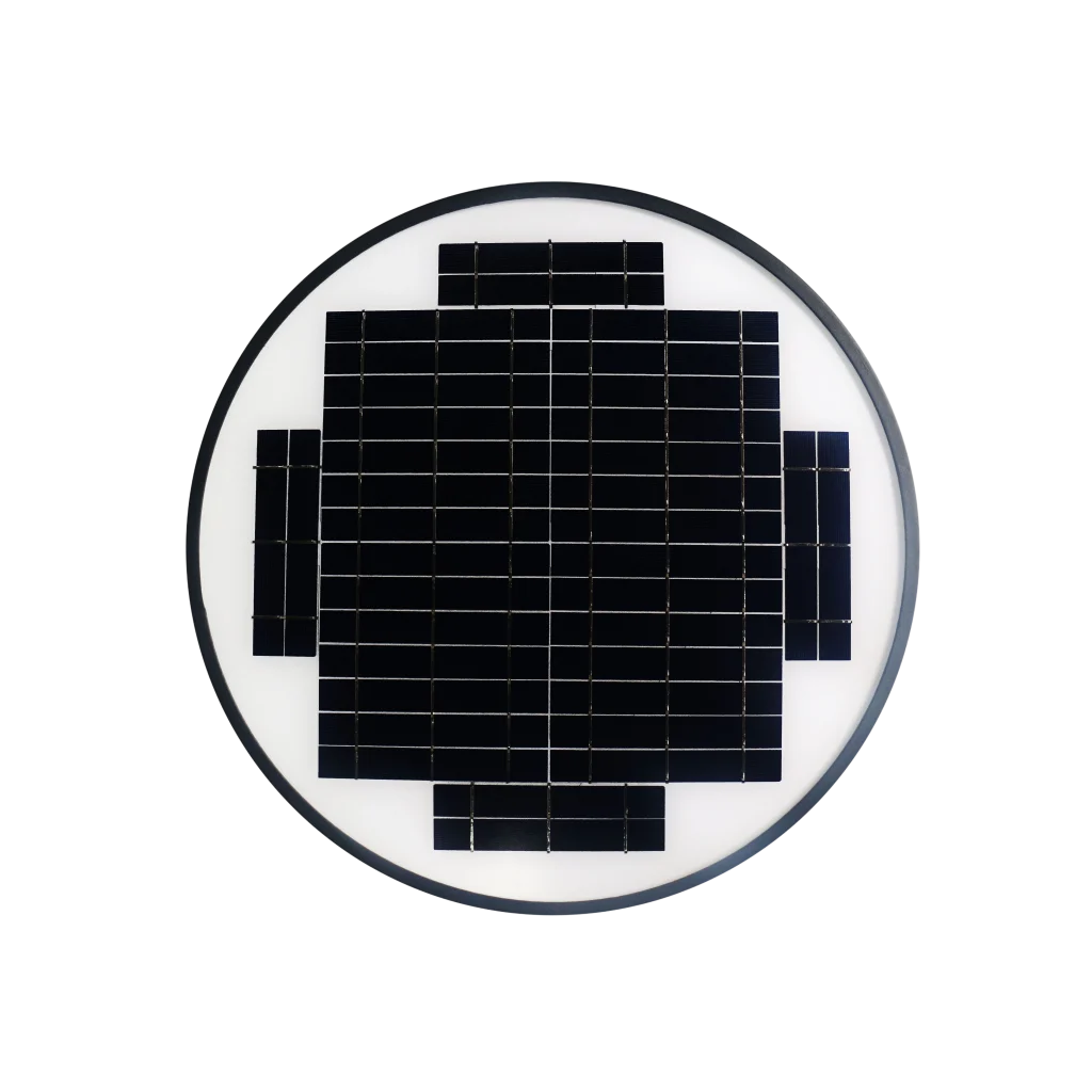 High-Efficiency Solar Powered Parking Lot Lights