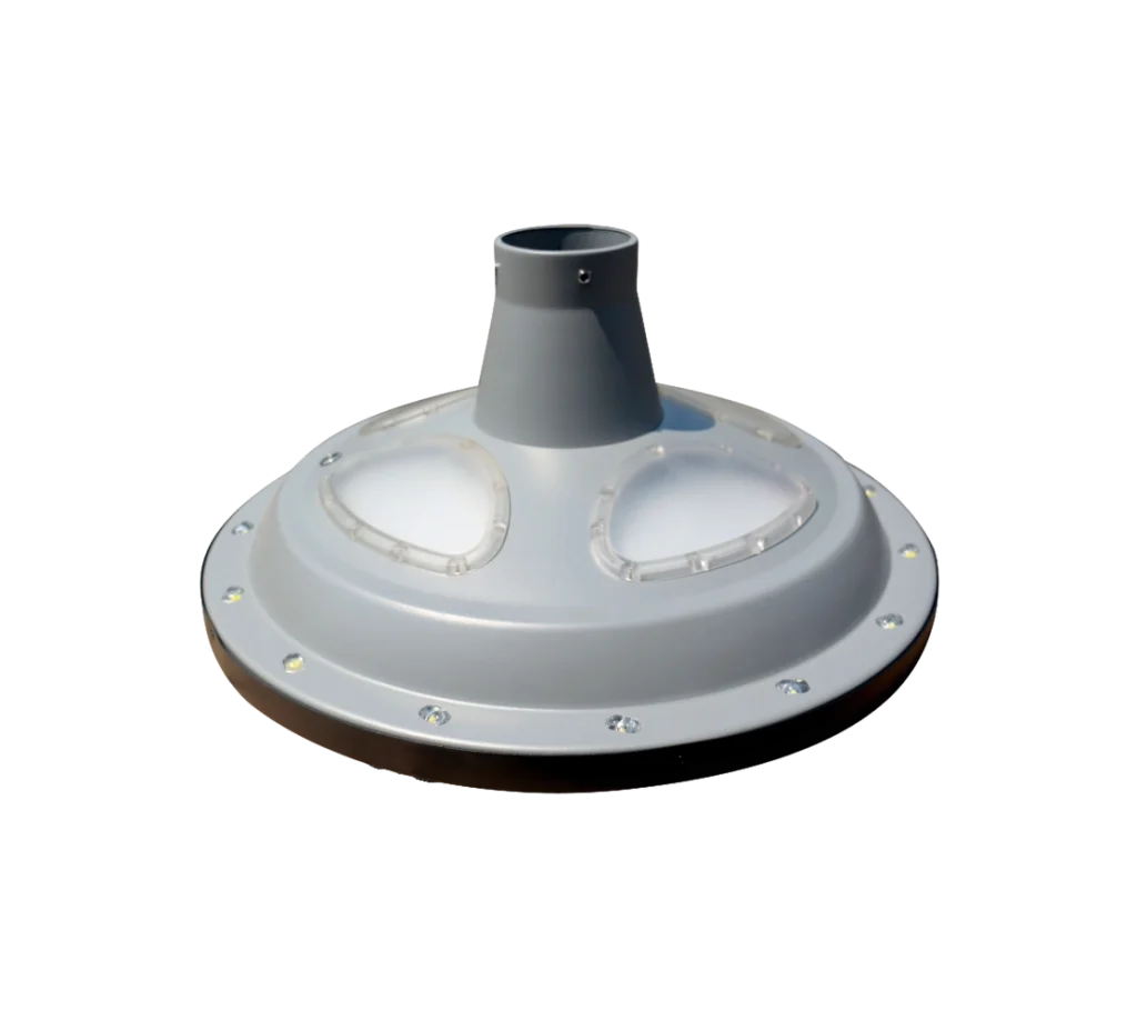 High-Efficiency Solar Powered Parking Lot Lights