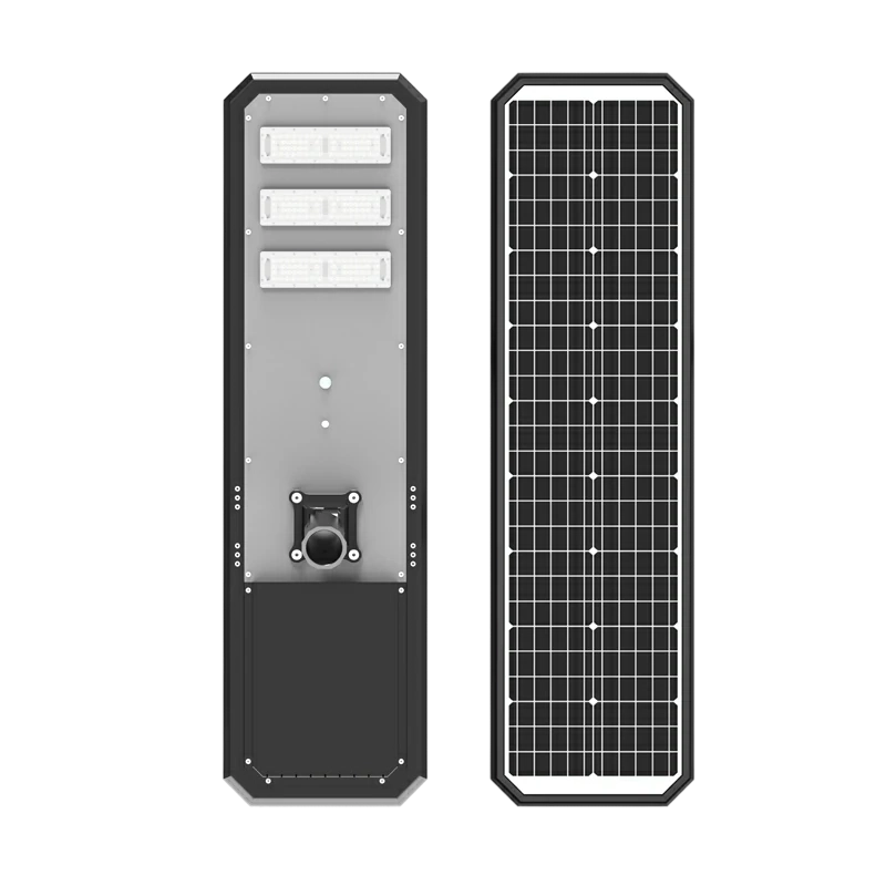 Horizontal LED All in One Solar Street Lights