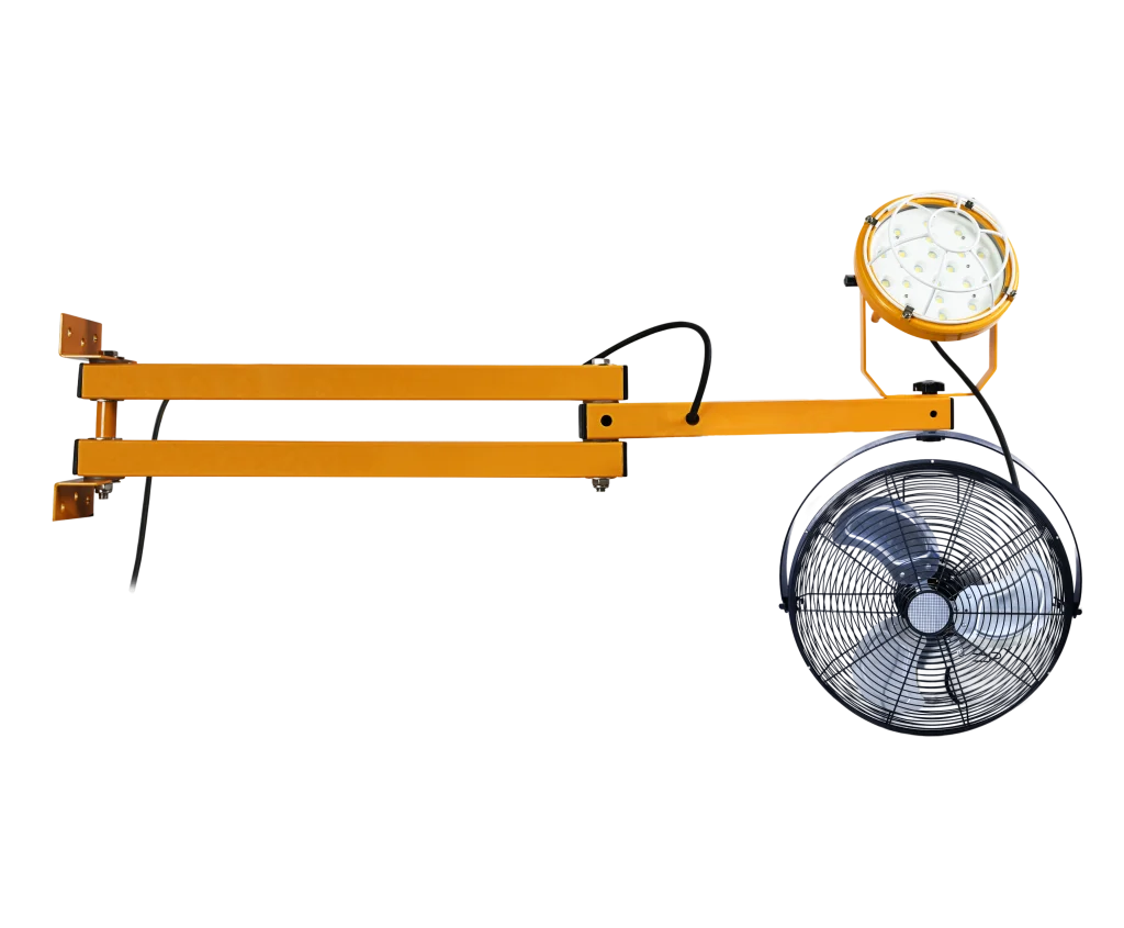 Industrial Dock Light Fan Kit for Heavy-duty Loading-2