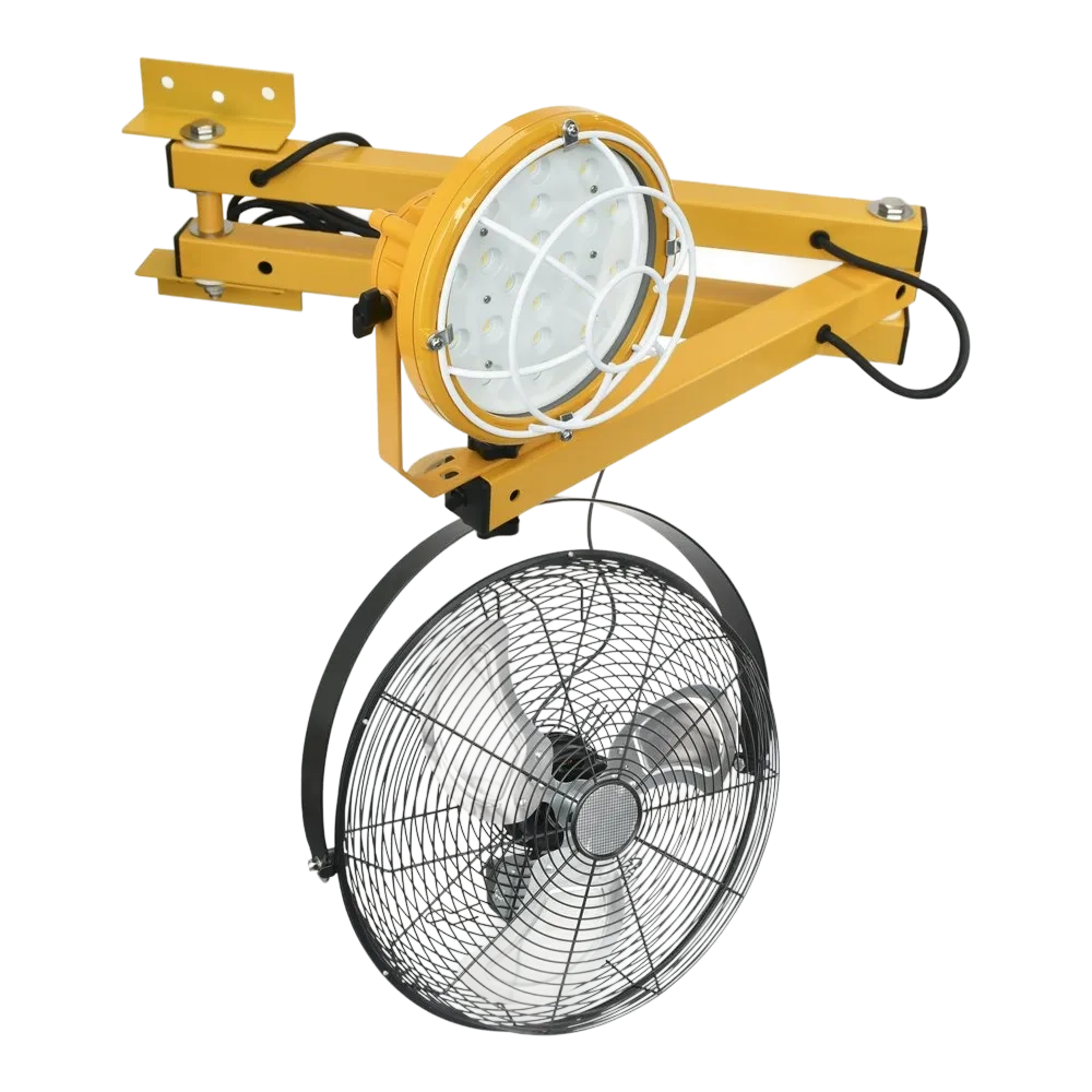 Industrial Dock Light Fan Kit for Heavy-duty Loading-4