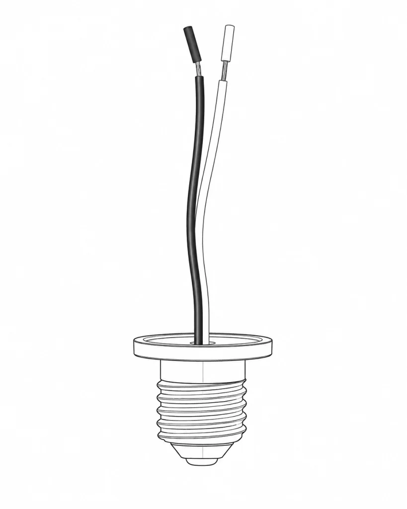 Standard E26 Base Socket for Industrial Lighting Project Specifications