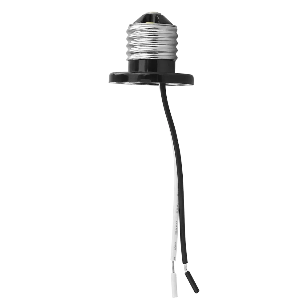 Standard E26 Base Socket for Industrial Lighting Project
